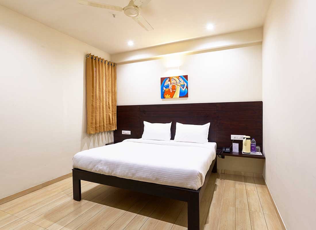 Deluxe AC Room at Hotel Tulsi Kolhapur